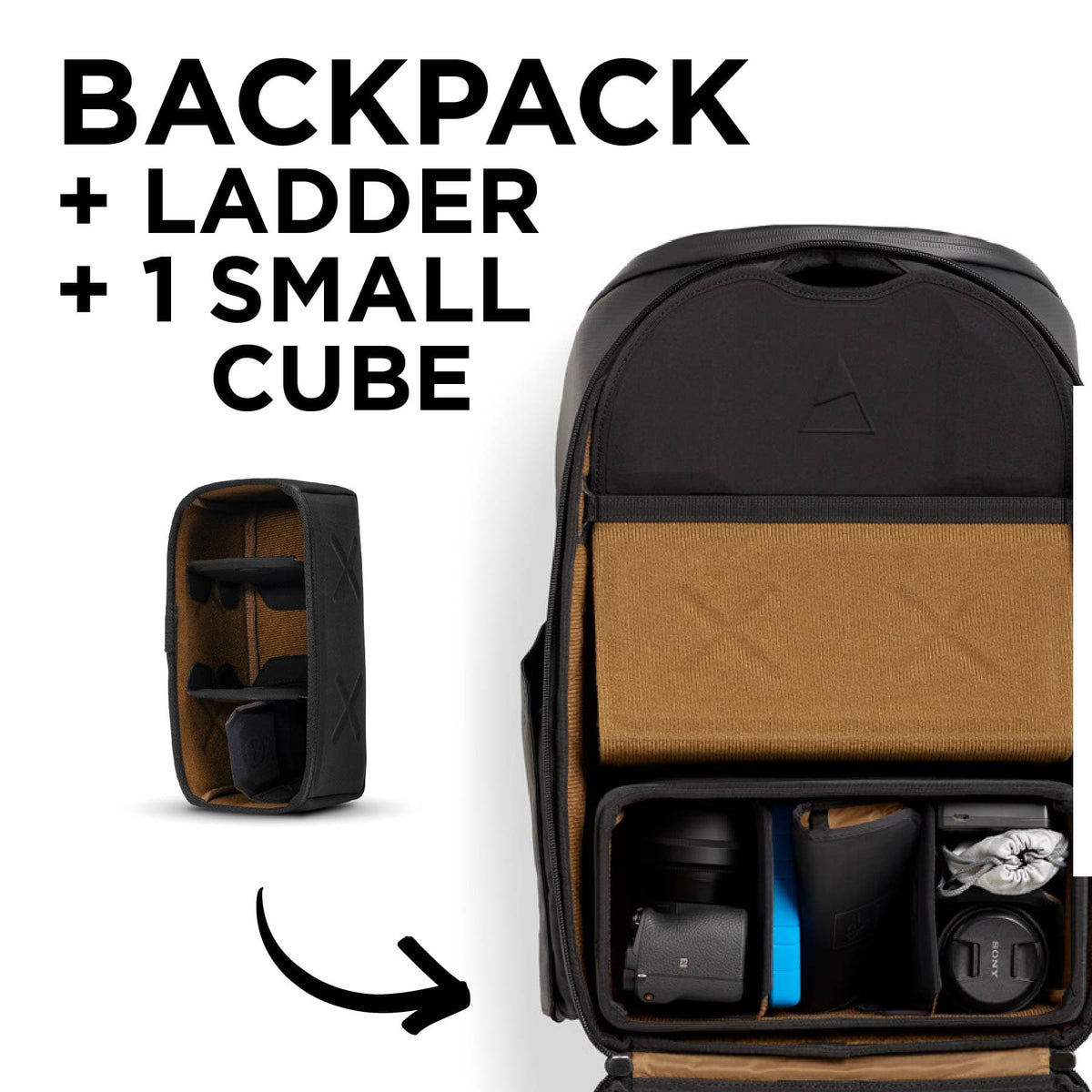 McKinnon Camera Pack 25L Backpack, Ladder, Small Cube