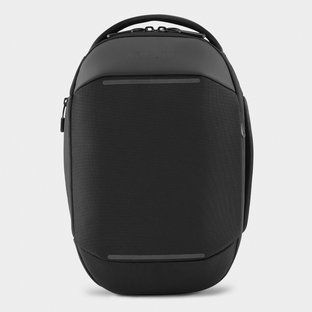 NOMATIC Navigator Sling 6L black sling bag shown from the front