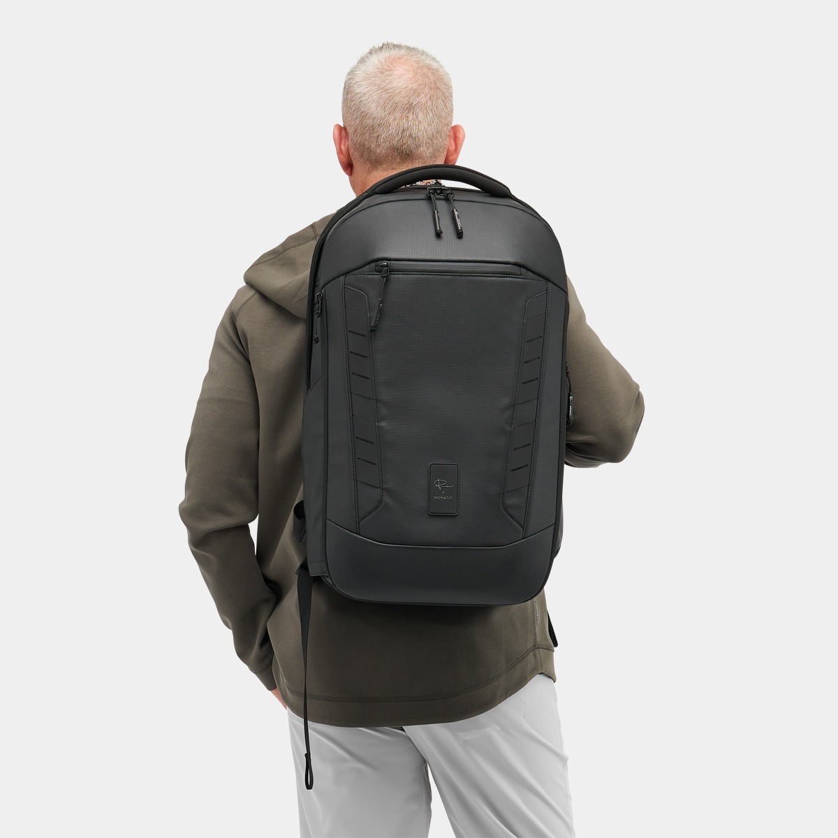 Black NOMATIC McKinnon Camera Pack 35L backpack, padded camera storage